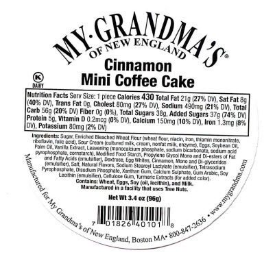 Cinnamon Mini Cakes