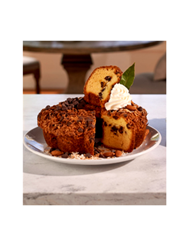Large Chocolate Chip Almond Coconut Cake
