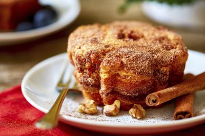 9 Piece Cinnamon Walnut Mini Bundt Cakes