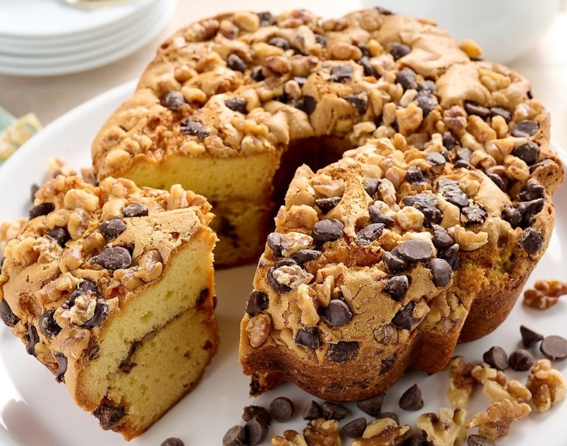 The simplicity of our Cinnamon Walnut Coffee Cake with the taste of chocolate!
