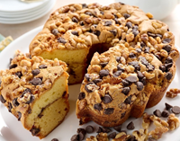 The simplicity of our Cinnamon Walnut Coffee Cake with the taste of chocolate!